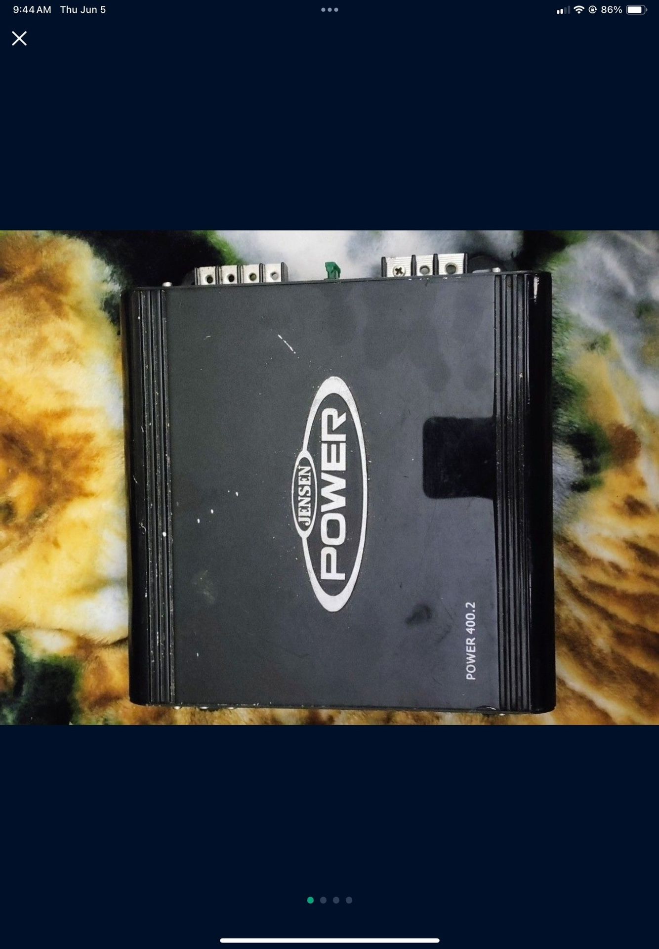 Jensen Power Amplifier