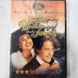 Four Weddings and a Funeral (DVD, 1999)
