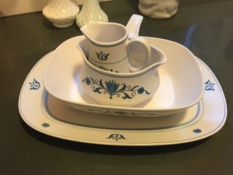 Blue Haven 4pc Noritake Progression China