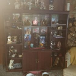 Entertainment Center Shelve Unit. 