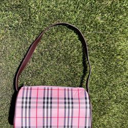 Pink Plaid Purse