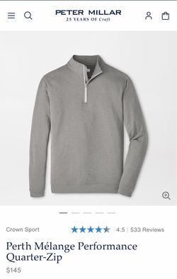 Peter millar -Perth Mélange Performance Quarter-Zip