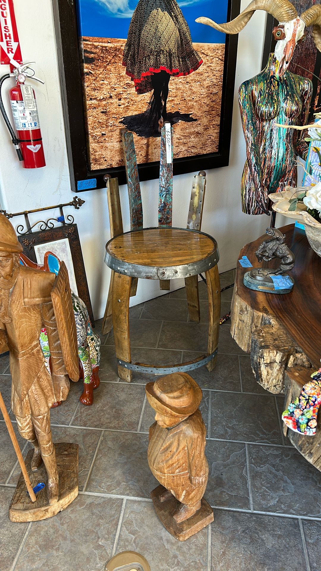 Wine Barrel Chairs