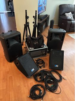Complete PA System – Ready for Gigs, Bands, Churches & Events