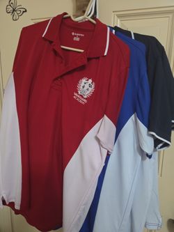 Vanguard shirts size adult medium
