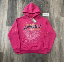 Pink designer hoodie