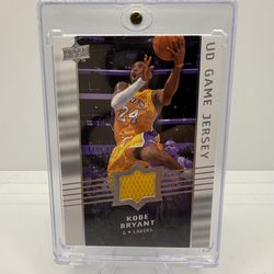 2008 UD Kobe Bryant Game-Used Trading Card