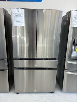 SPEND LESS SAVE MORE! 4 door refrigerator with water dispenser and ice maker