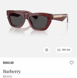 NEW Burberry glasses