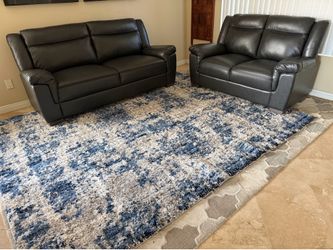 Beautiful Brand New Faux Leather Sofa and Loveseat