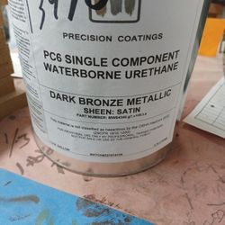 Dark Bronze Metallic Waterbourne Urethane