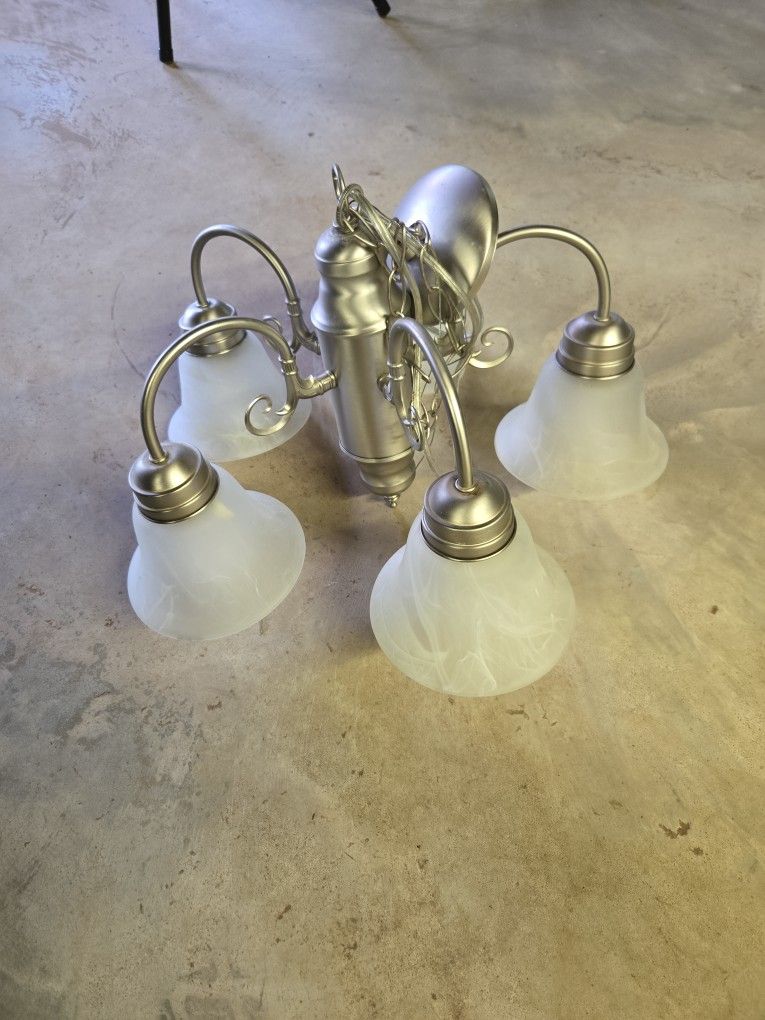 Silver Chandelier For Sale $85