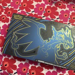 Free BOX ONLY Pokémon Mega Charizard Ex Collection Box 