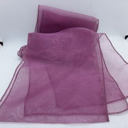 Lavender Organza Sashes ~ appoximately 7" x 108" ~  Lot of 200   ~ ranjacuj