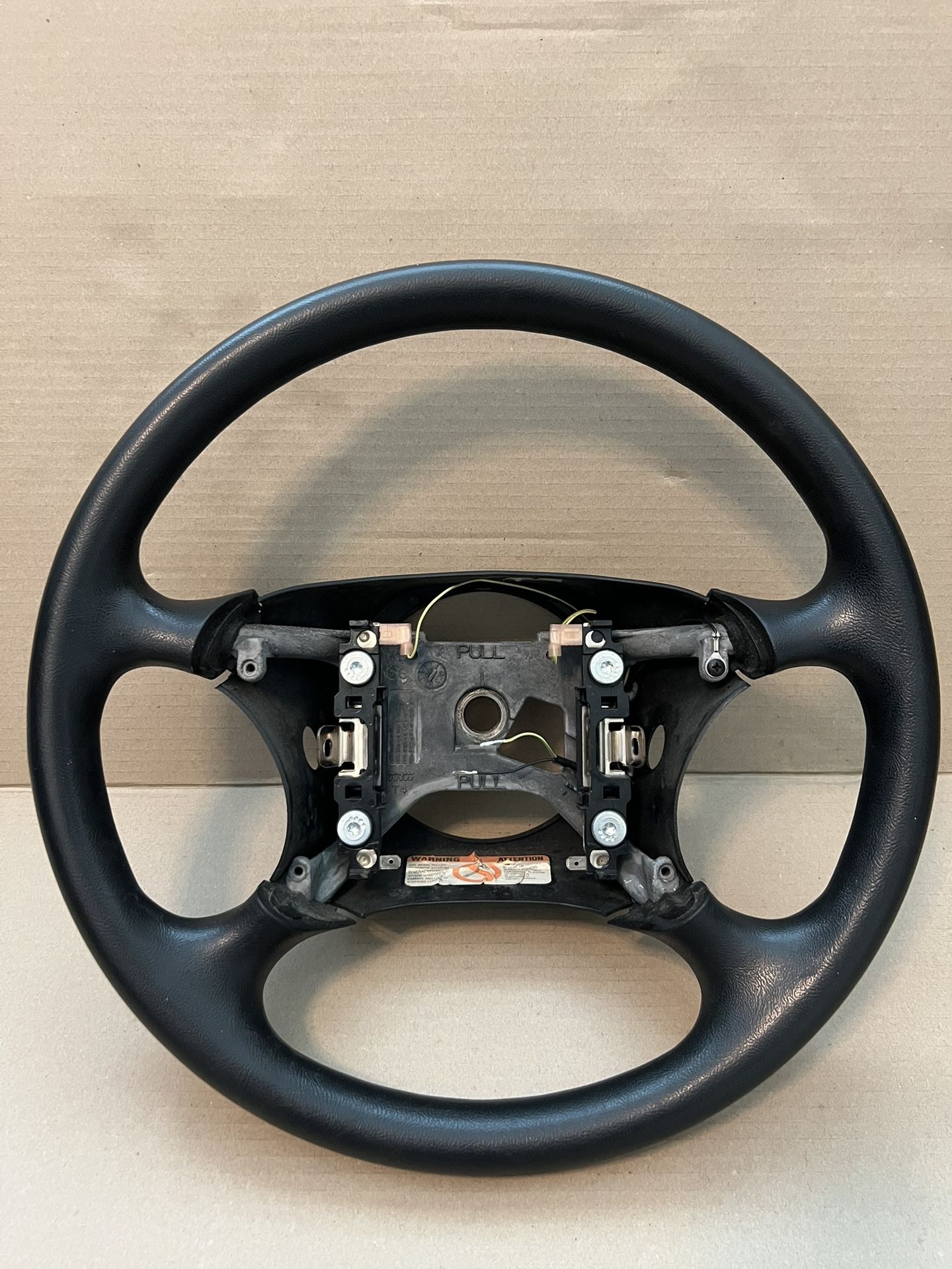 1(contact info removed) FORD RANGER VINYL WRAPPED STEERING WHEEL OEM BLACK