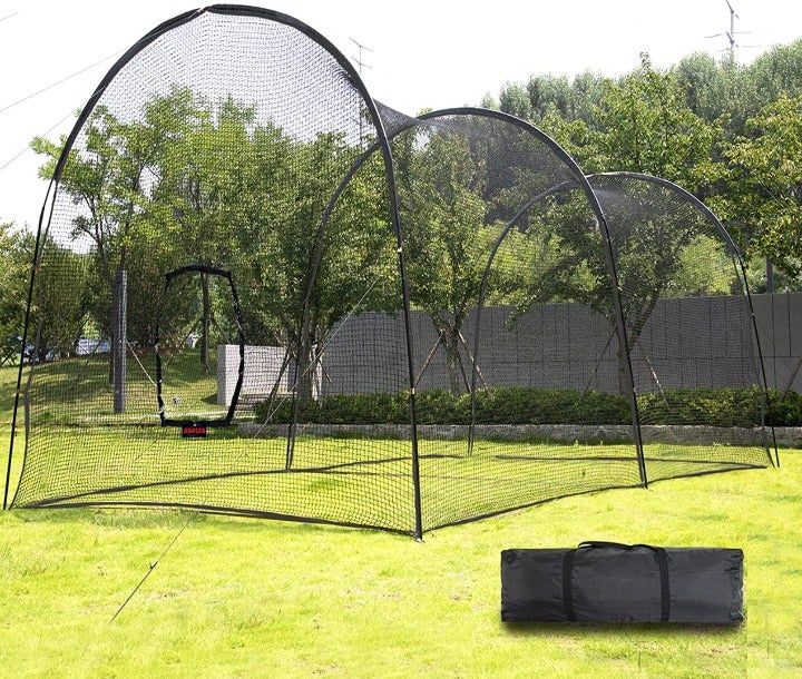 22' Ft Huge Baseball and Softball Batting Cage Net and Frame for Sale