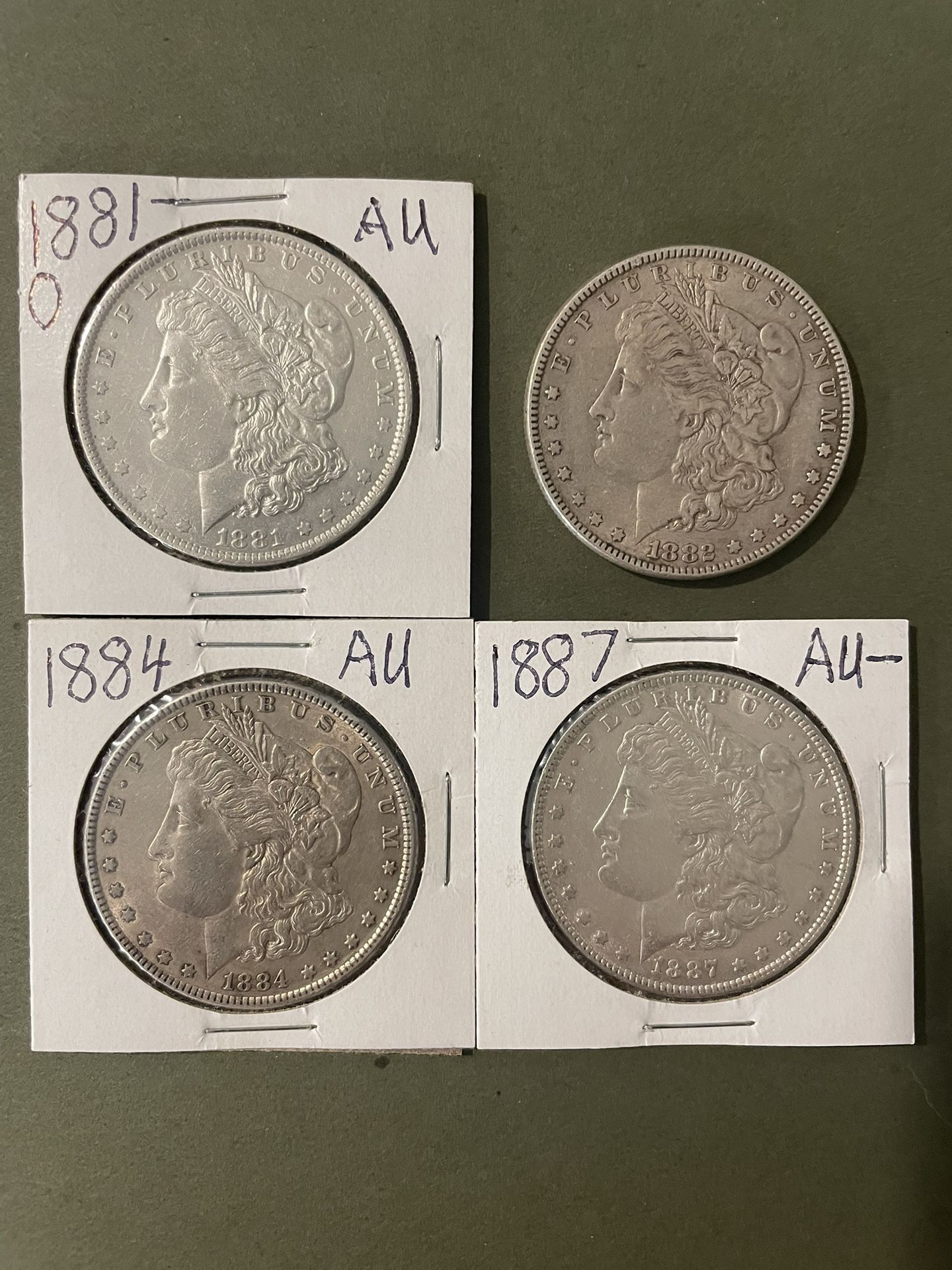 Old Silver Dollars (Large Size Coins)