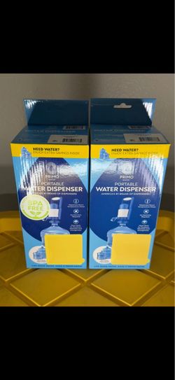 Primo Portable Water Dispenser – 2 Pack Blue and White
