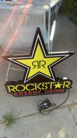 Rockstar LED sign