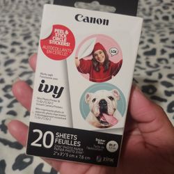 Canon Peel & Stick Circle Stickers