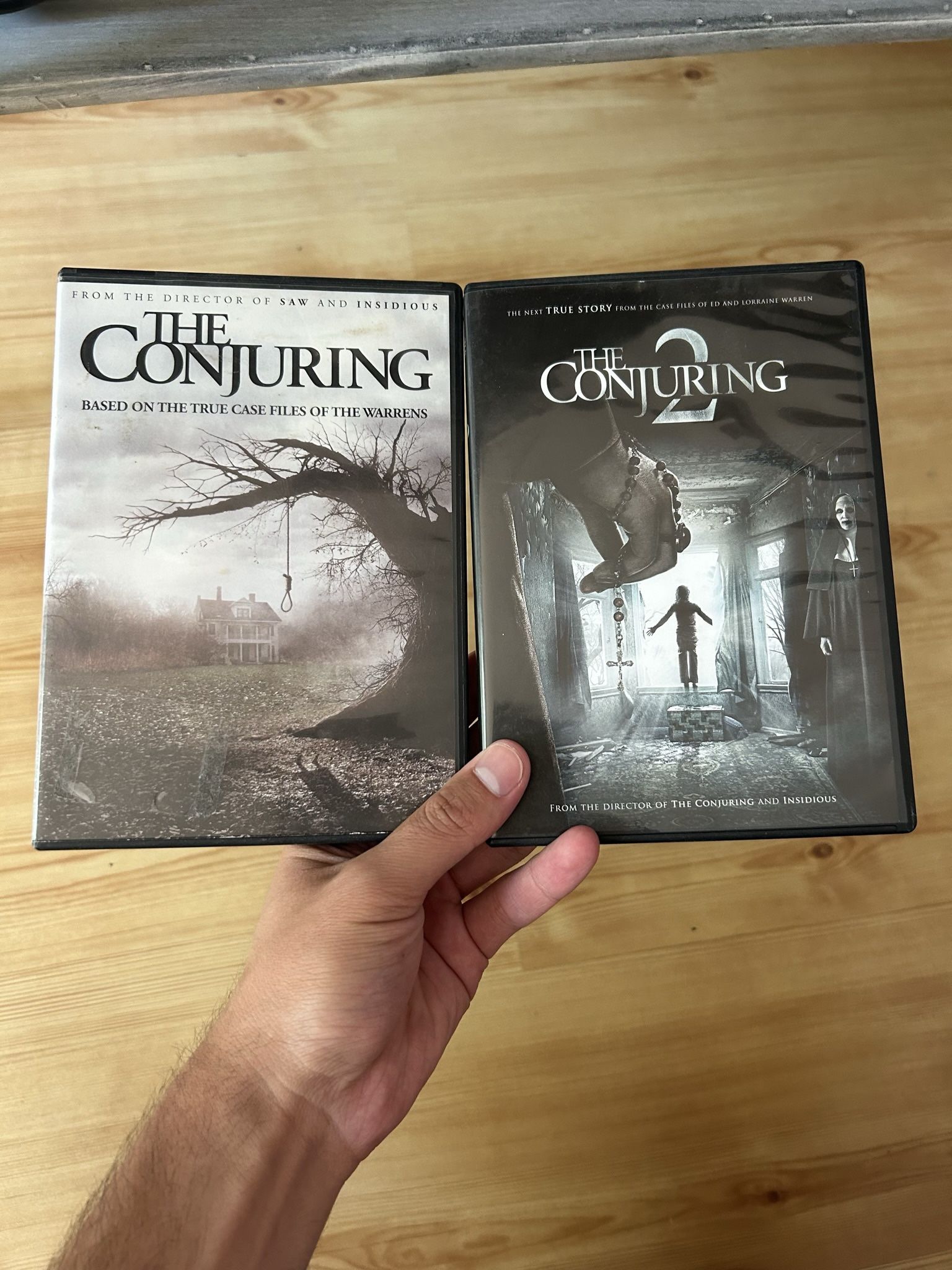 Horror Movies- The Conjuring 1 & 2 PLUS IT