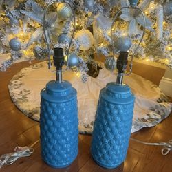 Blue Lamps