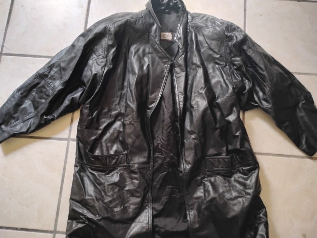 Women's Leather Coat