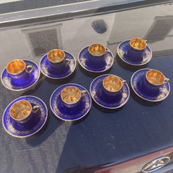 16 Piece A.J. Espresso And Tea Set 