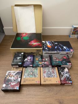 Kamen Rider CSM & S.H.Figuarts Collection – Amazons / Evol Black Hole / Wizard