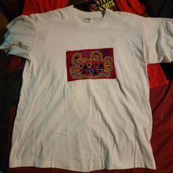 Kuna Indian Hand Sewn King Crab Design Mola Panama/2XL/New