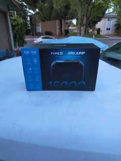 Types Pro Jump 12 Volt Jump Starter And Portable Power Bank