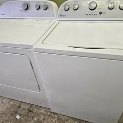 Whirlpool Washer And Electric Dryer Matching Set Working Perfectly Fine Very Clean Super Capacity I Can Deliver To You  90 Days Warranty 