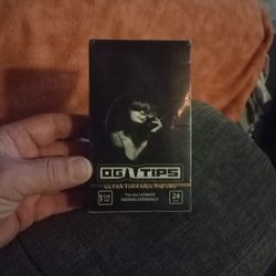 OG Tips 1 1-4 Size Rolling Papers 24/Box