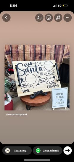 Santa Snack Board