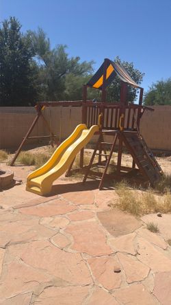 Backyard playground