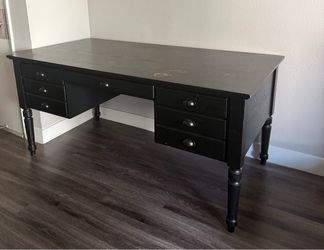 Wooden desk