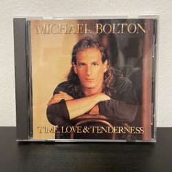 Michael Bolton Time Love & Tenderness CD Album Pop Sony Records 1991