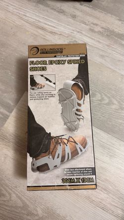 NEW ROLLINGDOG Epoxy Floor Spiked Shoes – One Size Fits Most
