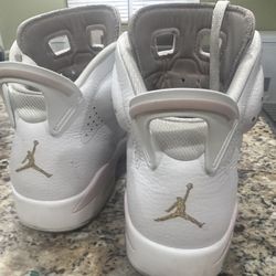 Jordan 6 Gold Hoops