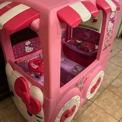 Hello Kitty Ride On Seeets Truck Icecream Truck