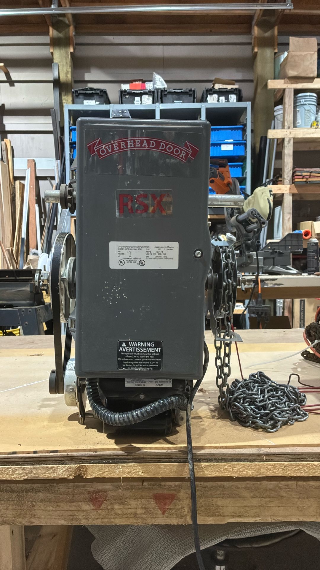 Overhead Door Brand Heavy Duty Commercial Garage Door Opener