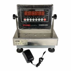 Optima OP-915 Mild Steel Professional Mild Steel Bench Scale - 100lb - READ