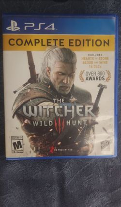 Witcher 3 ps4 complete edition