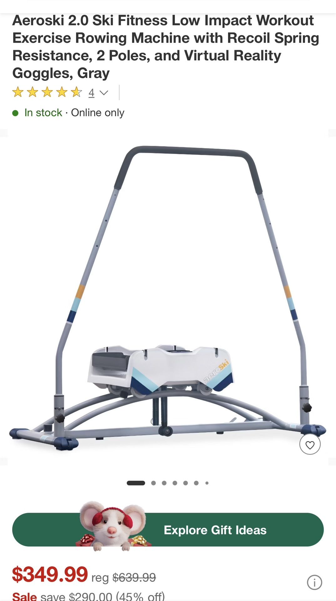 Ski Cardio Machine