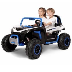 12V Ride-On UTV for Kids — Dual Seat w/ Working Suspension (Open Box)