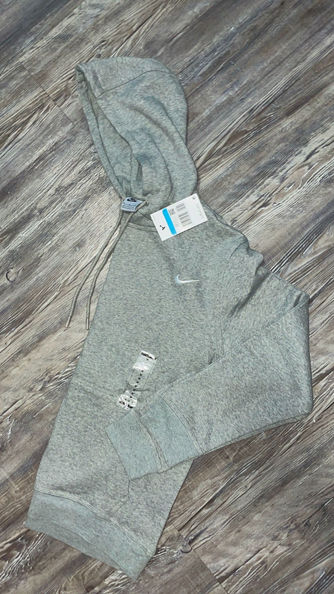 Nike Heather Gray Pullover Hoodie