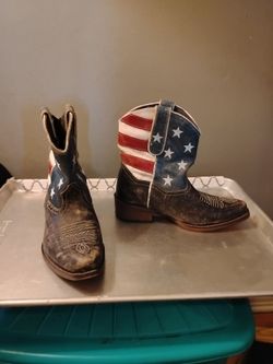 Roper cowgirl ankle boots