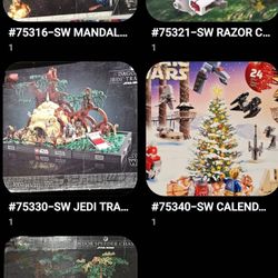 (9) STAR WAR'S LEGO SET'S