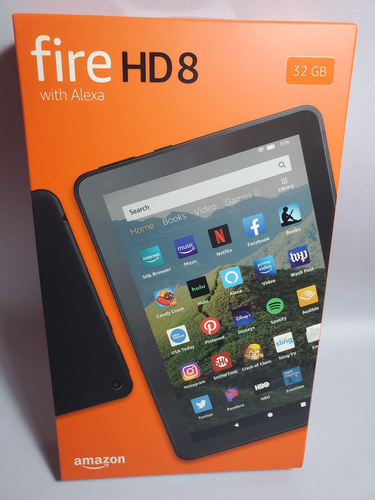 All New Amazon fire HD 8 tablet, Latest Model with 32 GB storage