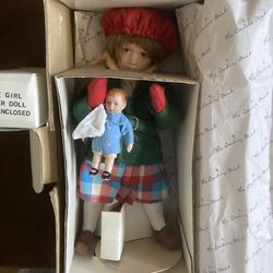 Danbury Mint - NEW “Little Girl And Her Doll”
